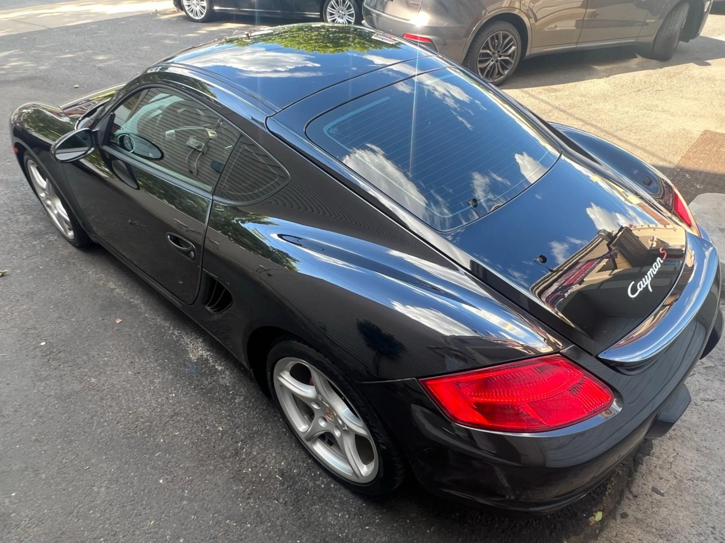 2006 BLACK /Black Leather Porsche Cayman s (WP0AB29846U) with an 3.4L H6 DOHC 24V engine, located at 1018 Brunswick Ave, Trenton, NJ, 08638, (609) 989-0900, 40.240086, -74.748085 - Photo#13